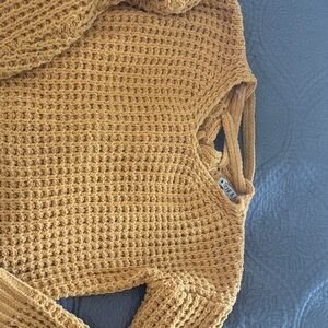 Warm Honeycomb Knit Sweater for Kids